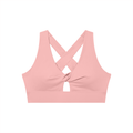Women's Twist Front V-Neck Sports Bra