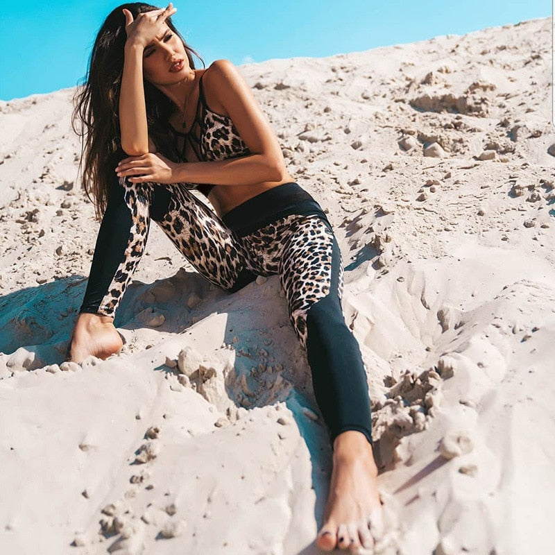 Women Sportswear Female Yoga Set Sexy Fitness Gym Wear Running Workout Clothing
