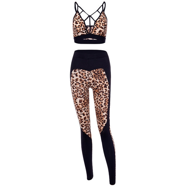 Women Sportswear Female Yoga Set Sexy Fitness Gym Wear Running Workout Clothing